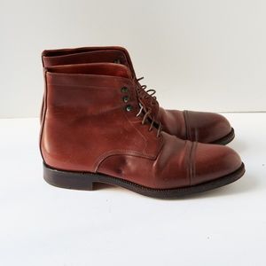 80s - Carmina - Boots - Men's - 10 - Br Leather